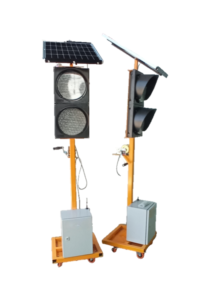 Semáforo Solar Portátil